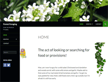 Tablet Screenshot of forestforaging.com